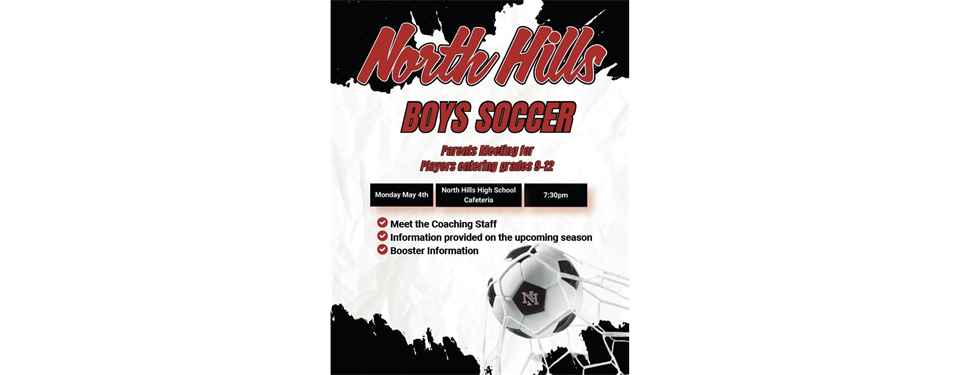 NH Boys Soccer Parent Meeting